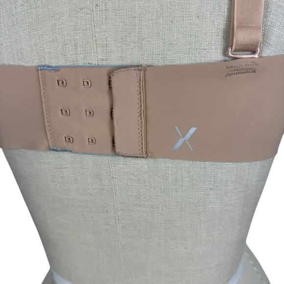 KNIX Tan Nude Gray Evolution Bra Adjustable Reversible Size 3 Wireless - Picture 5 of 6